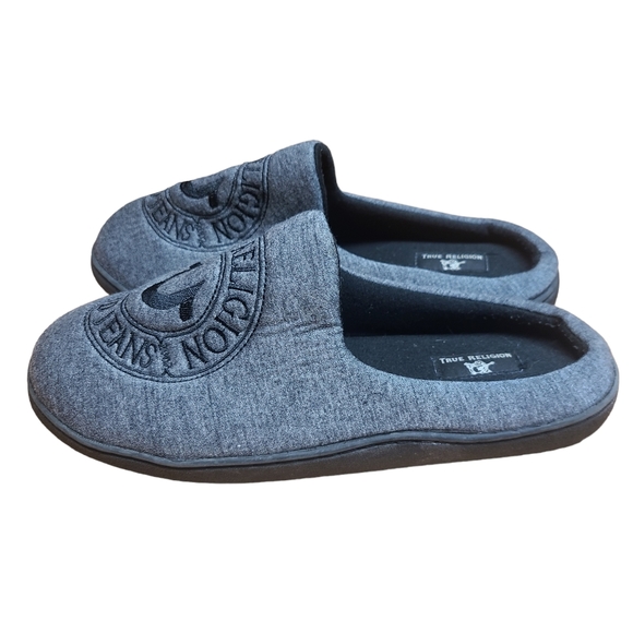 True Religion Slide On Slippers Size Small 7-8 - Picture 4 of 7